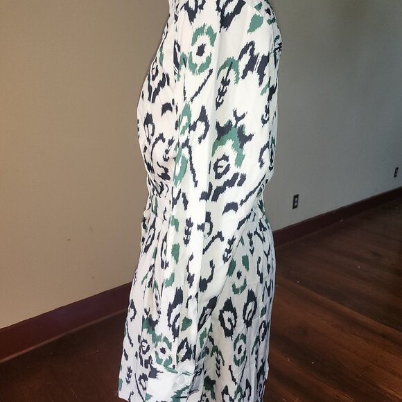 Urban Way Ikat Print Long Sleeve Blouse - Size Large - Picture 3 of 9